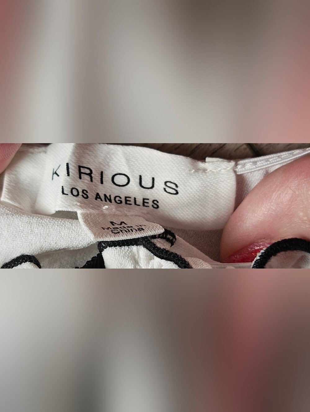 Kirious Los Angeles Cottagecore Maidens Tie Front Top. - Picture 10 of 12